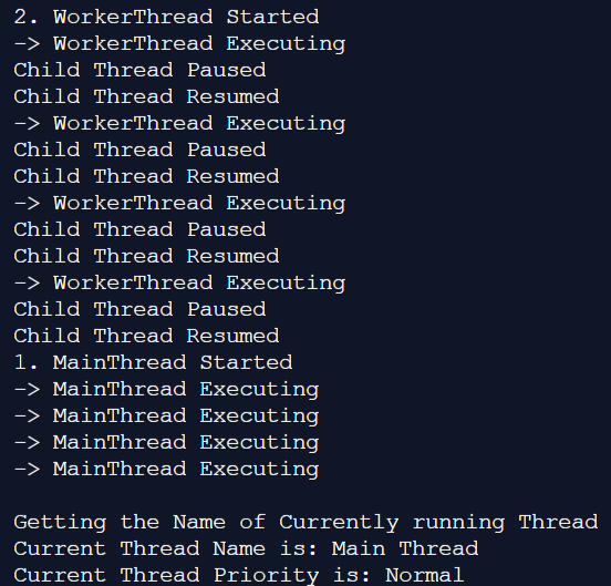 Multithreading In C#